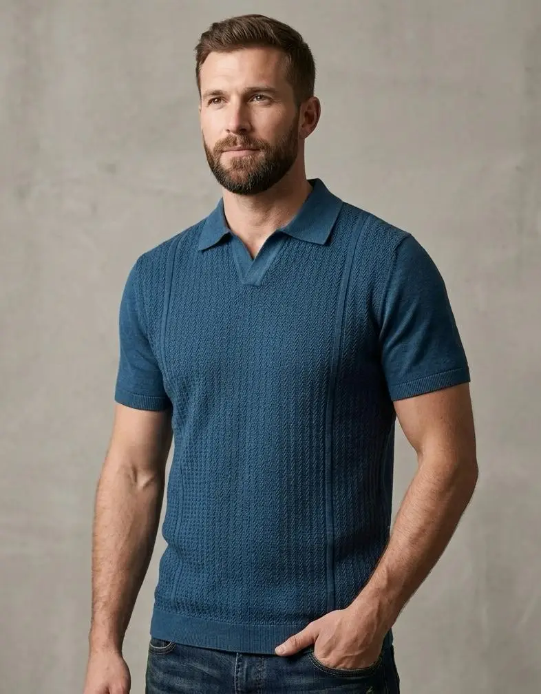 Blue Shirt - LW25-0013